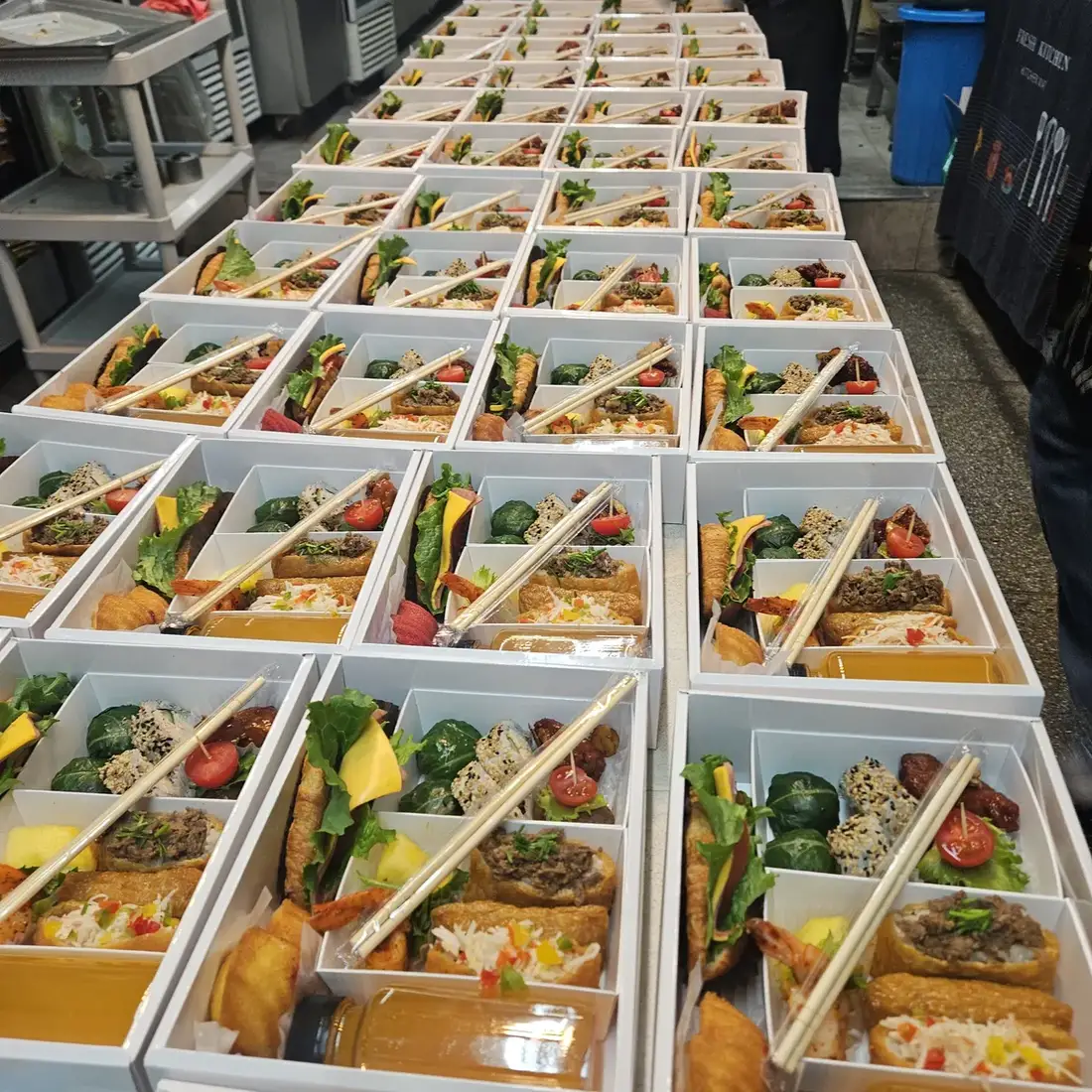 대학교행사 서울시립대학교 박스도시락 케이터링 50인분 이상