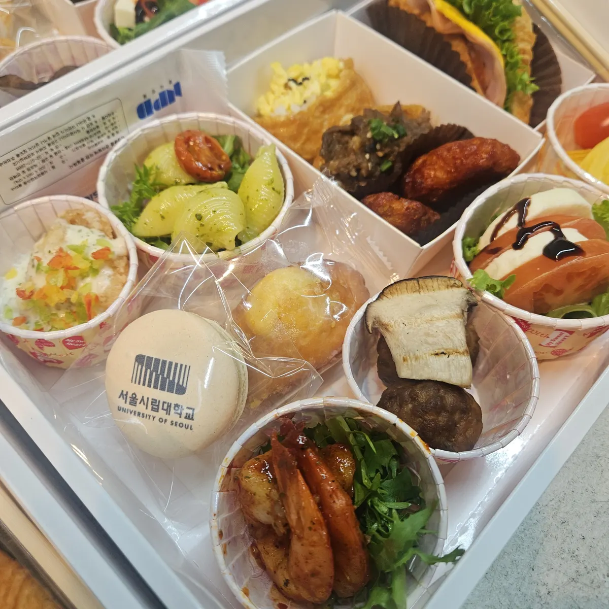 대학교행사 서울시립대학교 박스도시락 케이터링 50인분 이상